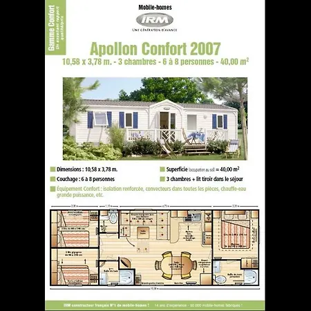 Parque de vacaciones Mobil 43 Dans 4 Etoiles 4*