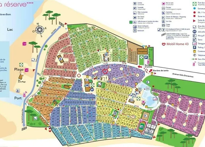 Vakantiepark Mobil 43 Dans 4 Etoiles 4*